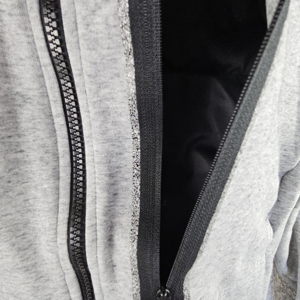Nike Tech Fleece Hoodie Mens Small Grey Full Double Zip Sweatshirt DD4688-010 - Picture 13 of 16